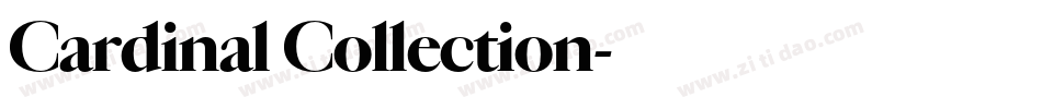 Cardinal Collection字体转换